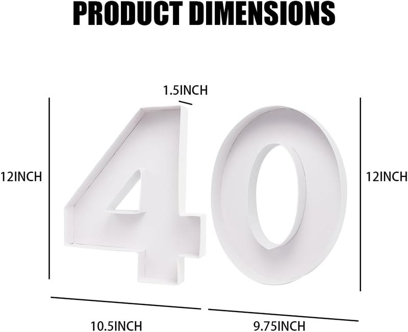 WENPACK 12" Fillable Cardboard Number Shaped Gift Grazing Charcuterie Board Paper Container (40) - Image 4
